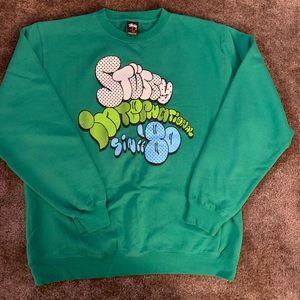 Vintage Stussy graffiti crewneck